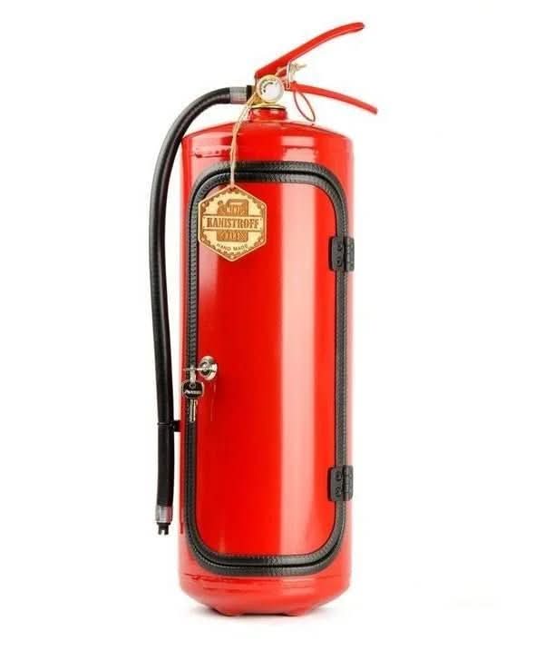 Discreet Mini Bar – Concealed Beverage Storage in Fire Extinguisher Design
