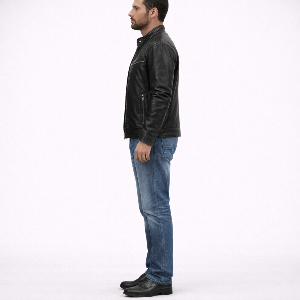 Leather Jacket Men