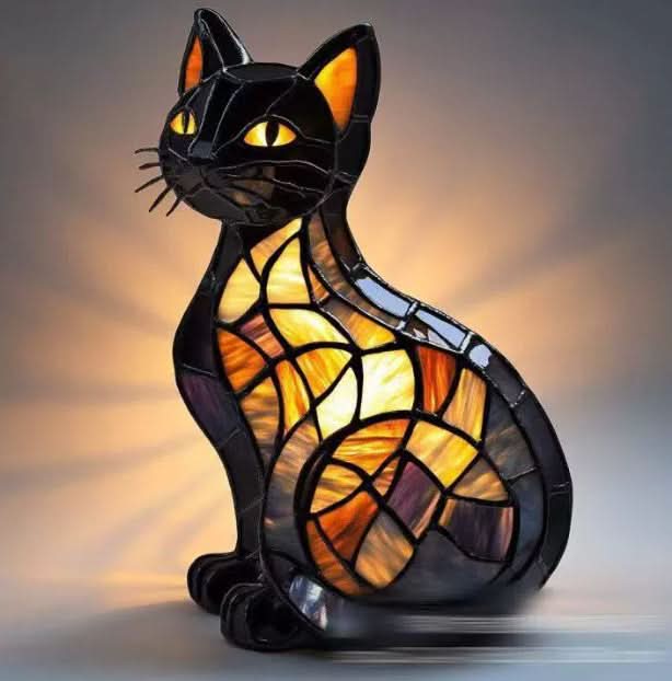 Pet Design Night Lamp | Warm Light | USB Powered with Switch