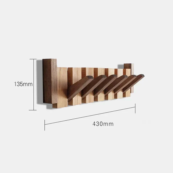 Creative Wooden Coat Rack for Hallway and Entrance