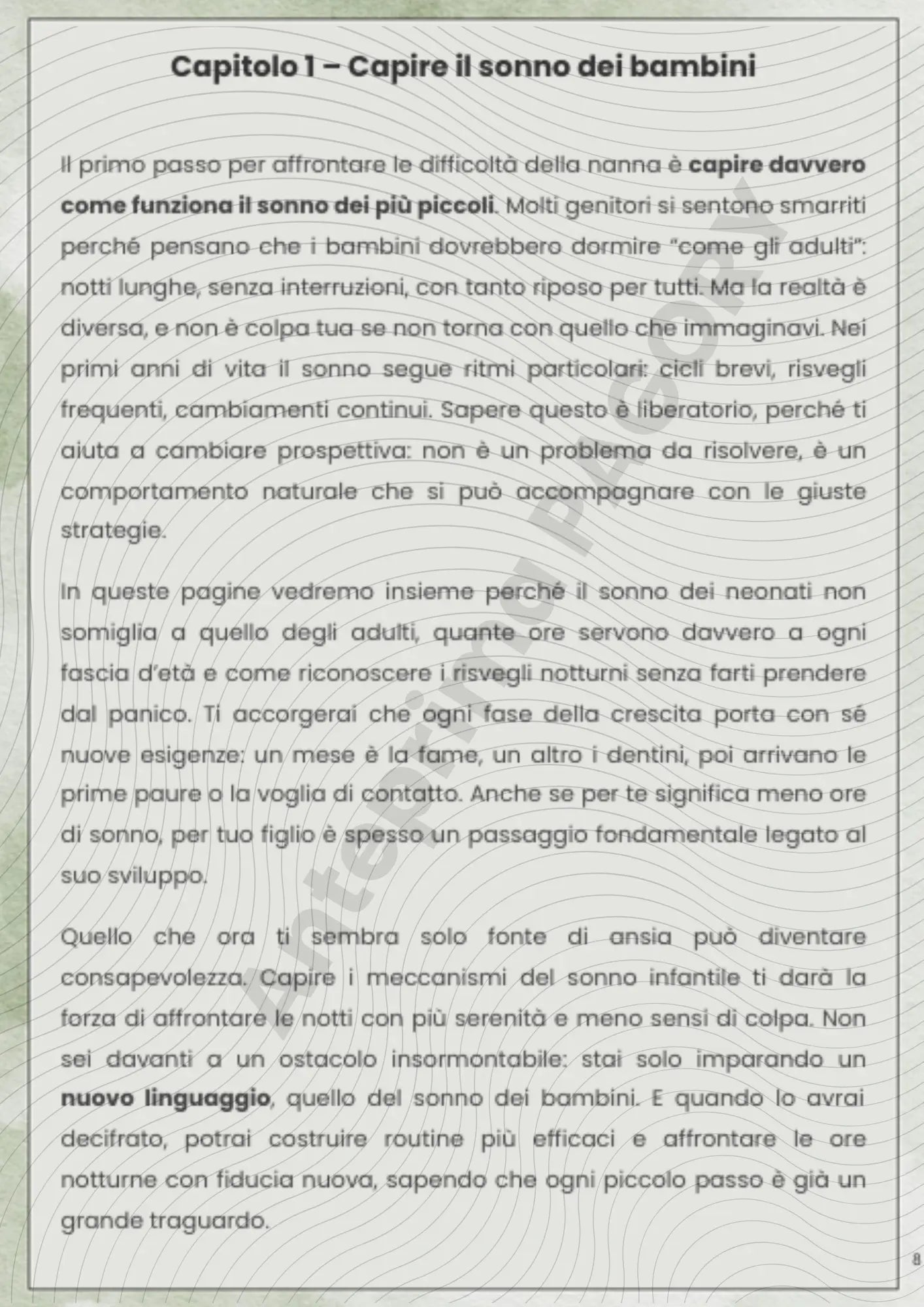 Pagory™ – Guida pratica al sonno dei piccoli - PAGORY™ -