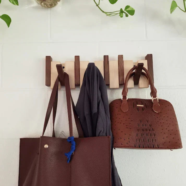 Elegant Three Hook Hanger for Piano Hanging Clothes Storage