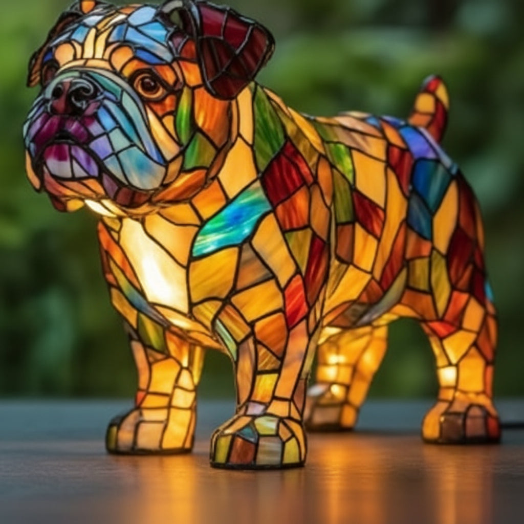 Artistic Dog Breed LED Night Lamp for Cozy Home Decor