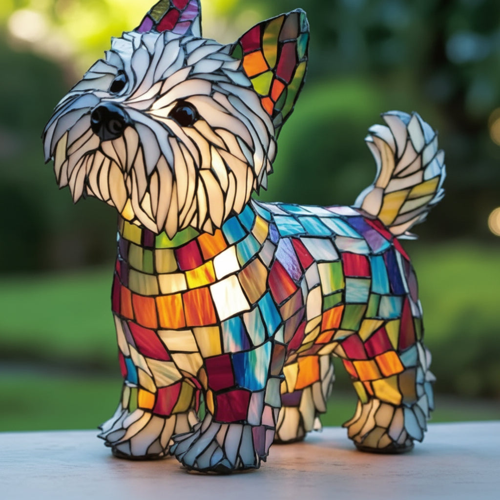 Artistic Dog Breed LED Night Lamp for Cozy Home Decor