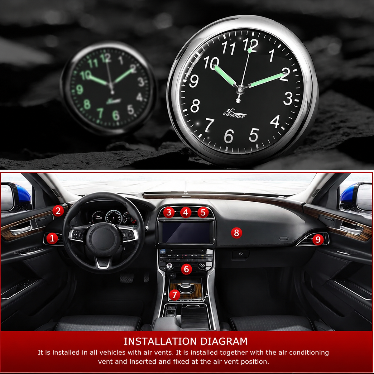 Mini Car Clock | Buy 1 Get 1 Free