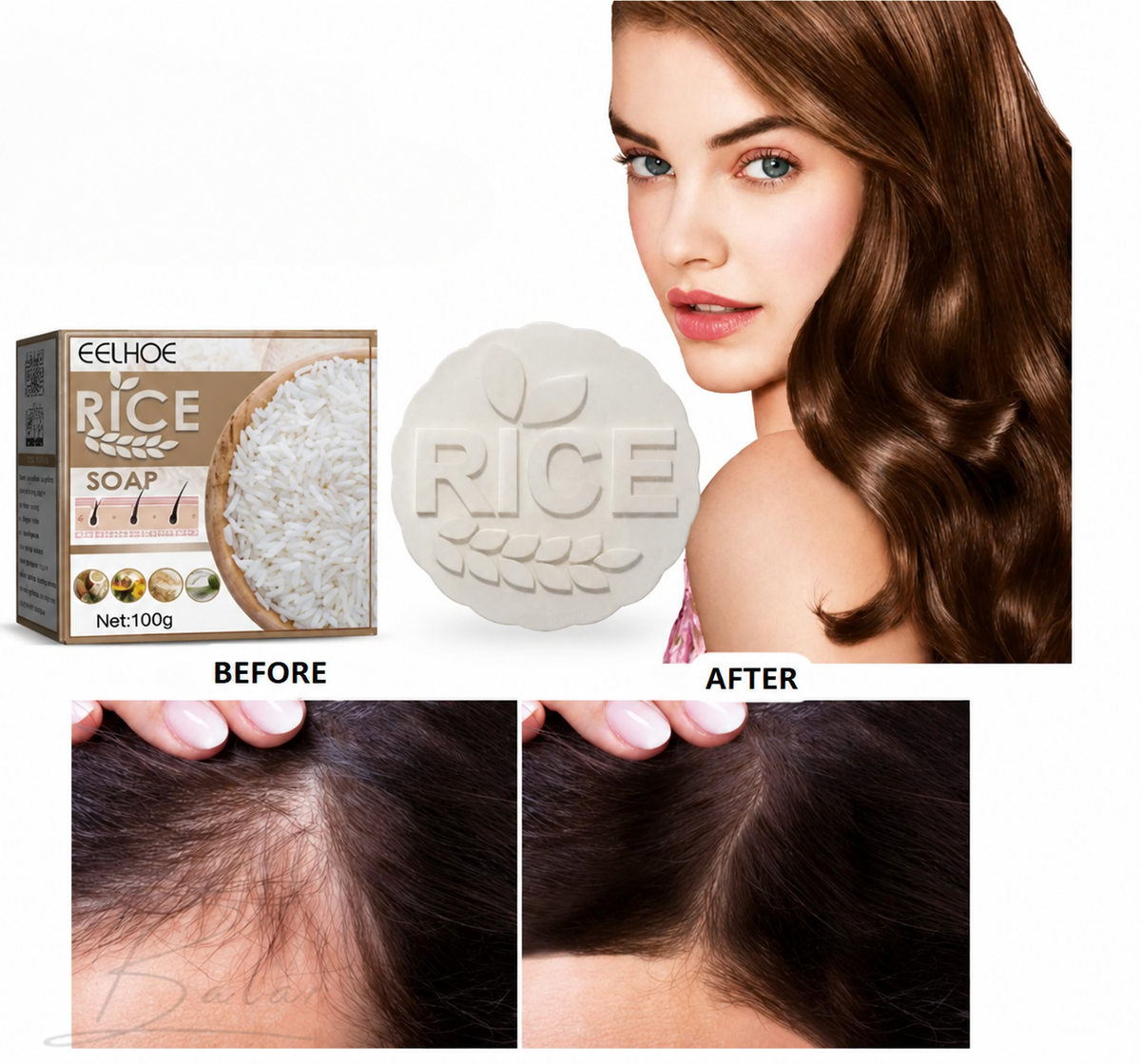Natural Hair Growth Shampoo | Buy One, Get One Free
