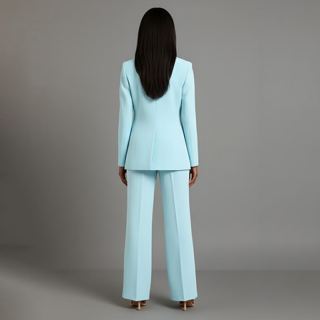 Women's Formal Suit Set | Tailored Long
