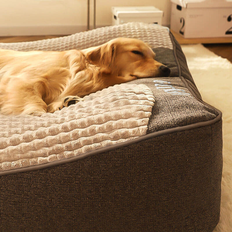 Luxury Orthopedic Dog Bed with Pillow – Ultimate Comfort