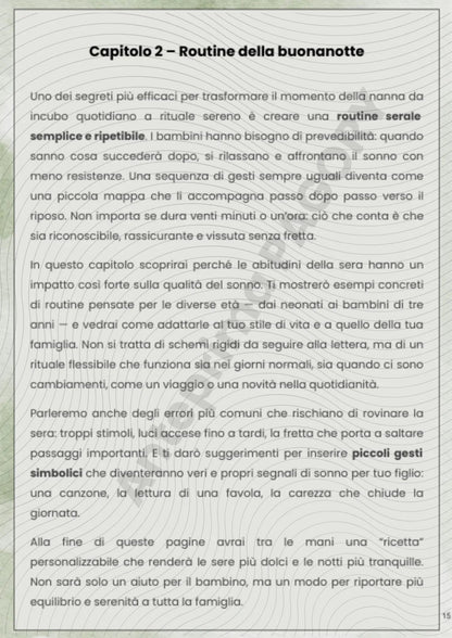 Pagory™ – Guida pratica al sonno dei piccoli - PAGORY™ - 