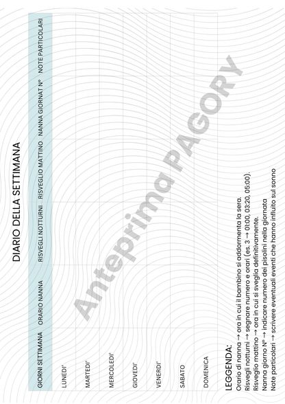 Pagory™ – Guida pratica al sonno dei piccoli - PAGORY™ - 